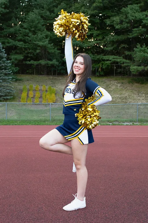 Class of 2026 seniors: cheer portrait